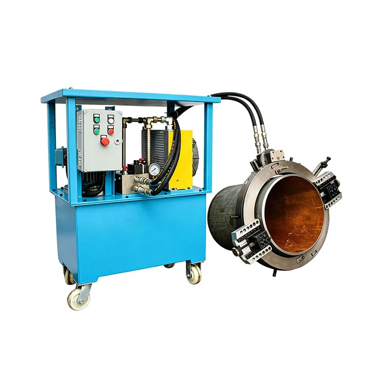 เครื่องตัดเอียงแบบแคลมป์ภายนอกขับเคลื่อนด้วยไฮดรอลิก 7.5KW