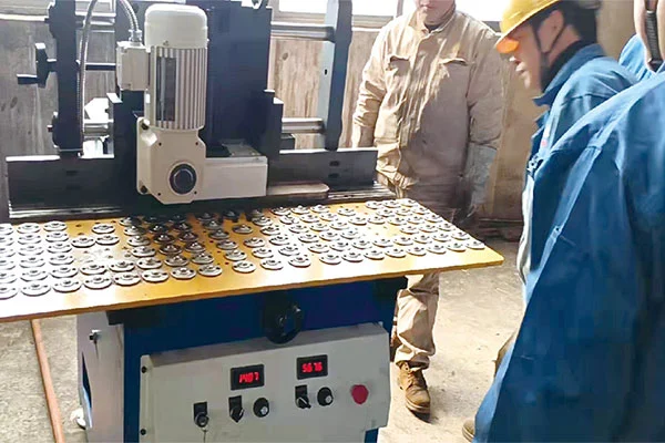 X‑20 Steel Plate Milling Beveling Machine On‑site Use Case